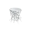 Beistelltisch Blow up - Metall - rostfreier Stahl - Designer Fratelli Campana