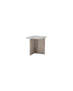 Beistelltisch Clea - Beige - Marmor
