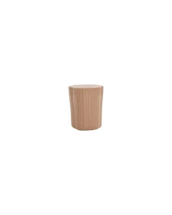 Beistelltisch Corteza - Beige - Recyceltes Polyethylen - Designer Patricia Urquiola