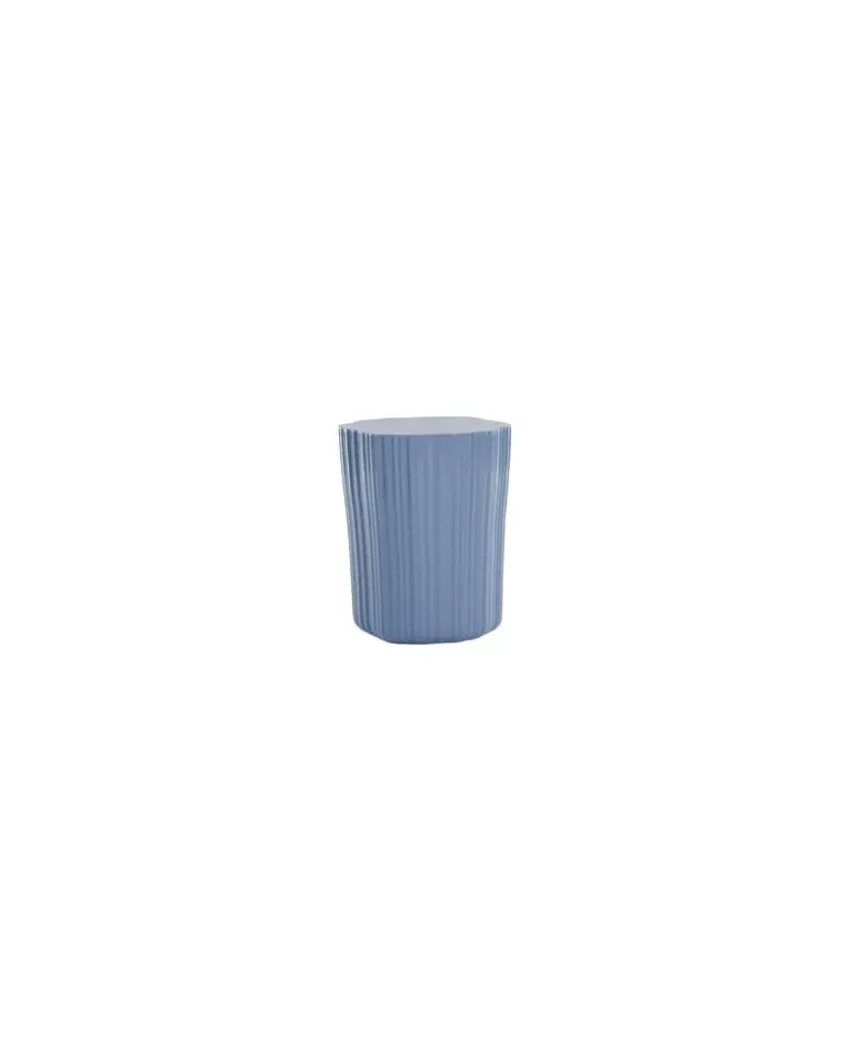 Beistelltisch Corteza - Blau - Recyceltes Polyethylen - Designer Patricia Urquiola