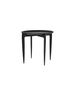 Beistelltisch Objects - Schwarz - Getöntes Eichenholz - Designer Willumsen & Engholm