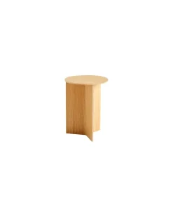 Beistelltisch Slit - Holz natur - Eichenfurnier - Designer Hay Studio