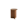 Beistelltisch Slit - Holz natur - Nussbaumfurnier - Designer Hay Studio