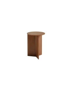 Beistelltisch Slit - Holz natur - Nussbaumfurnier - Designer Hay Studio