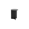 Beistelltisch Slit - Schwarz - Eichenfurnier - Designer Hay Studio