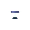 Beistelltisch Thierry - Blau - bemalter Stahl - Designer Piero Lissoni