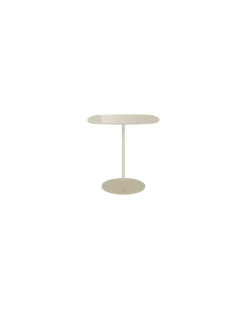 Beistelltisch Thierry - Weiß - bemalter Stahl - Designer Piero Lissoni