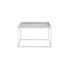 Beistelltisch Tray - Grau - lackierter Stahl - Designer Hay Studio