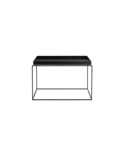 Beistelltisch Tray - Schwarz - lackierter Stahl - Designer Hay Studio