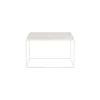 Beistelltisch Tray - Weiß - lackierter Stahl - Designer Hay Studio