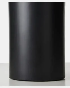 Beistelltisch Trumpet Tall aus Travertin Silber