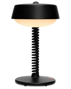 Bellboy Tischlampe mit Federfuß (30cm x 18cm) - Schwarz