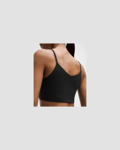 Bend This BH mit Spaghetti-Trägern Leichter Halt für A–C-Cups für Frauen – Größe in Black