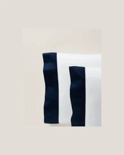 Bettlaken-Set aus Baumwollatlas Blue