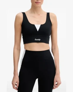 Biarra Sport-BH mit Logo - Schwarz