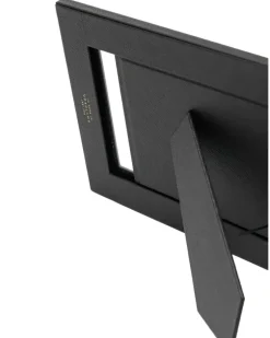 Bilderrahmen aus Leder - Schwarz