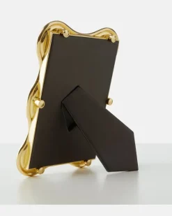 Bilderrahmen Ripple, 24kt vergoldet