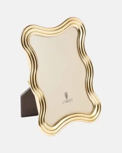 Bilderrahmen Ripple, 24kt vergoldet
