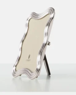 Bilderrahmen Ripple Silber