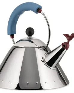 Bird Wasserkocher im Metallic-Look - Silber