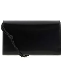 Black Exterior: Calf Portafogli Wallet