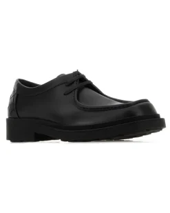 Black Scarpe Stringate Lace-up Shoes