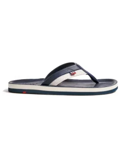 Blau Eva | Glattleder | Flip Flop