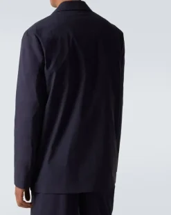 Blazer Albert aus Baumwolle Blau
