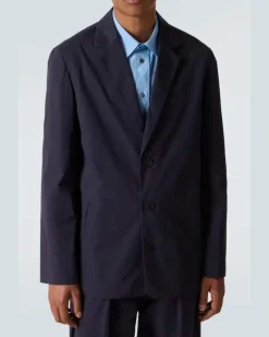 Blazer Albert aus Baumwolle Blau
