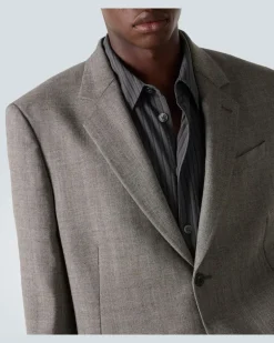Blazer Ceremony aus Schurwolle Braun