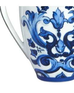 Blu Mediterraneo Milchkännchen aus Porzellan - Weiß