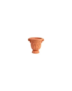 Blumentopf Magna Graecia - Orange - Terrakotta - Designer Antonio Aricò