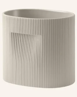 Blumentopf Ridge beige