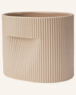 Blumentopf Ridge beige