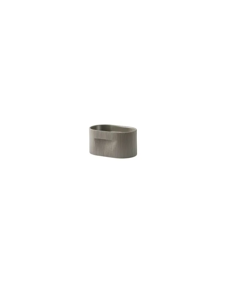 Blumentopf Ridge - Braun - Terrakotta - Designer Studio Kaksikko