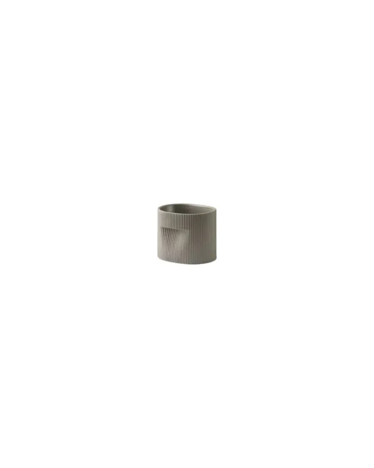 Blumentopf Ridge - Braun - Terrakotta - Designer Studio Kaksikko