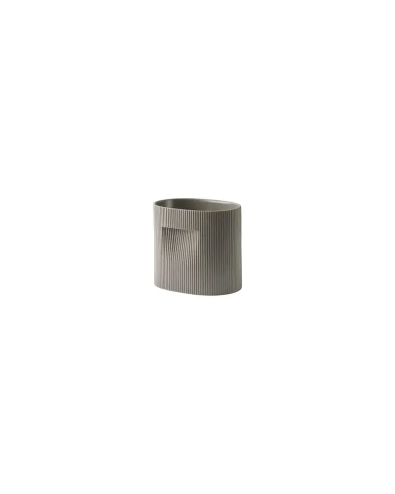 Blumentopf Ridge - Braun - Terrakotta - Designer Studio Kaksikko