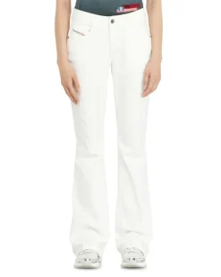 Bootcut Jeans Low Waist 1969 D-Ebbey, Weiß, Reißverschluss Weiss