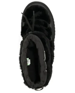 Bower Stiefel mit Pelz - Schwarz