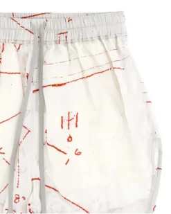Boxershorts mit grafischem Print - Nude