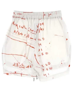 Boxershorts mit grafischem Print - Nude