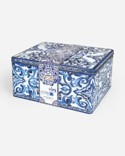 Box Große Espressokanne + 3 Porzellanbecher & 3 Silberne Rührstäbchen Bialetti - Accessoires Mehrfarbig