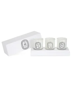 Box mit drei Mini-Duftkerzen Baies/Figuier/Roses 3 x 70 g