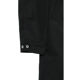 Brad Trenchcoat mit Knopfverschluss - Schwarz