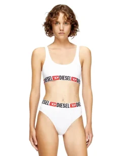 Bralette mit Logoband - BHs - Damen - Weiss