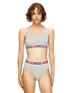 Bralette mit Logoband - BHs - Damen - Grau