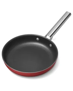 Bratpfanne aus Edelstahl - Rot
