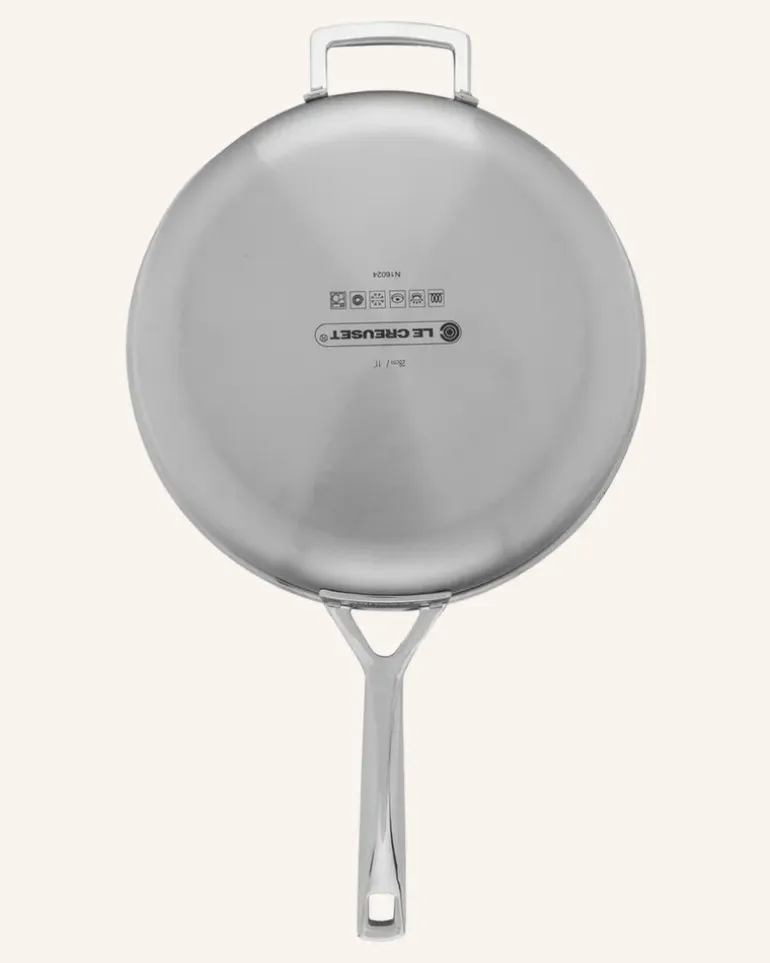 Bratpfanne 3-Ply silber