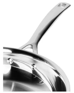 Bratpfanne 3-Ply silber