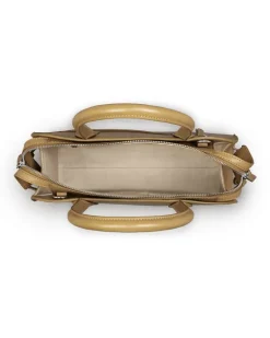 Braun Glattleder | Damen Business Bag